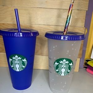 1 Color Changing Cup and 1 Confetti Cup